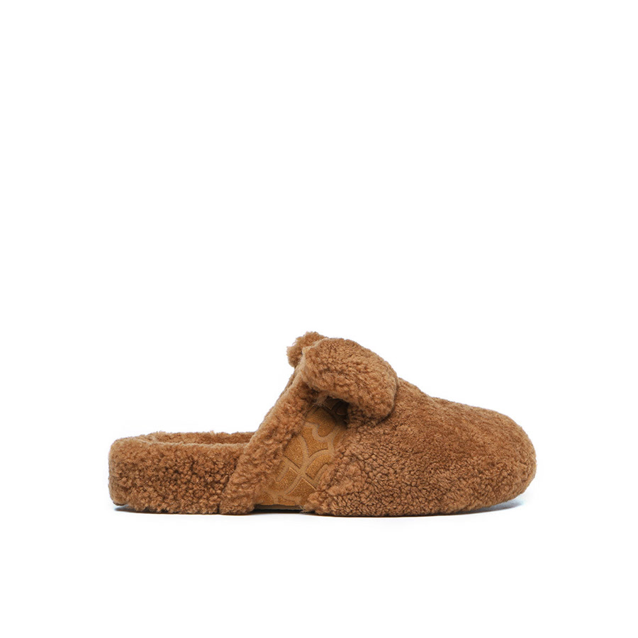 Bunny Slipper chestnut sheepskin slipper